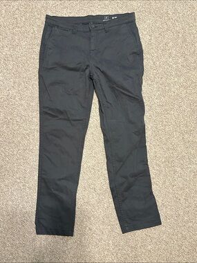 George Men's Black Chino Pants